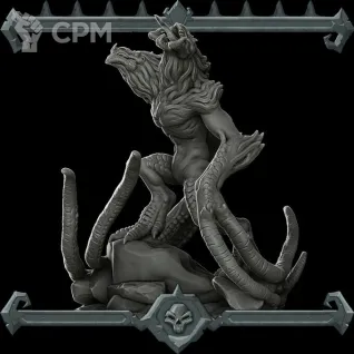 Описание картинки Демогоргон (Demogorgon) от Gabrigame_Print по цене 2 570руб | Свободный Рынок Миниатюр - СРМ