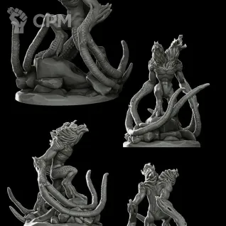 Описание картинки Демогоргон (Demogorgon) от Gabrigame_Print по цене 2 570руб | Свободный Рынок Миниатюр - СРМ