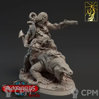 Описание картинки Огр, Наездник (Ogre, Rider) от Gabrigame_Print по цене 1 410руб | Свободный Рынок Миниатюр - СРМ