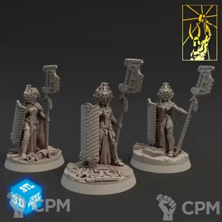 Описание картинки Амазонки, Стражницы (Amazons, Guardians) от Gabrigame_Print по цене 810руб | Свободный Рынок Миниатюр - СРМ