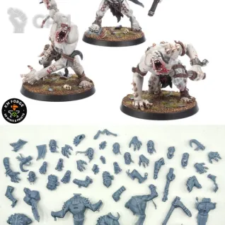 Описание картинки Gorger Mawpack от KM_Forge по цене 800руб | Свободный Рынок Миниатюр - СРМ