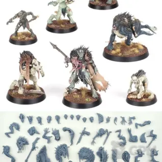 Описание картинки Royal Beastflayers от KM_Forge по цене 600руб | Свободный Рынок Миниатюр - СРМ