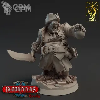 Описание картинки Огр, Матрос (Ogre, Crewman) от Gabrigame_Print по цене 630руб | Свободный Рынок Миниатюр - СРМ