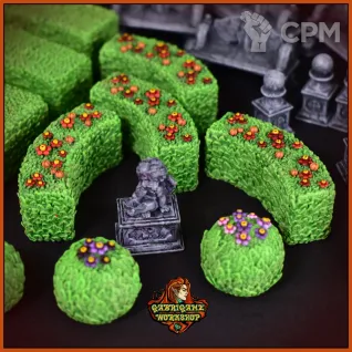 Описание картинки Графские сады от Gabrigame_Terrain по цене 7 900руб | Свободный Рынок Миниатюр - СРМ