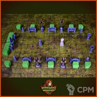 Описание картинки Аллея от Gabrigame_Terrain по цене 1 900руб | Свободный Рынок Миниатюр - СРМ