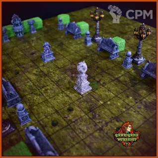 Описание картинки Аллея от Gabrigame_Terrain по цене 1 900руб | Свободный Рынок Миниатюр - СРМ