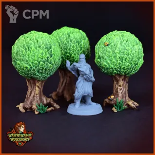Описание картинки Парковые растения от Gabrigame_Terrain по цене 2 700руб | Свободный Рынок Миниатюр - СРМ