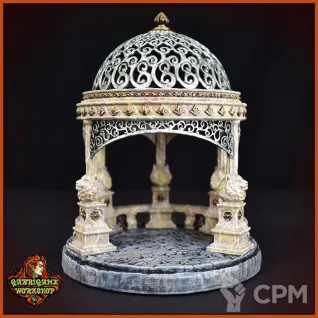 Описание картинки Ротонда с тиграми от Gabrigame_Terrain по цене 2 510руб | Свободный Рынок Миниатюр - СРМ