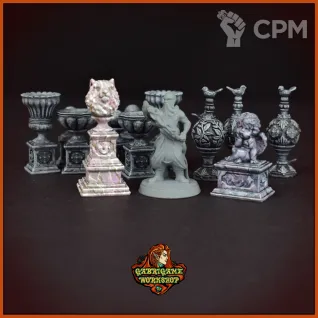 Описание картинки Садово-парковые скульптуры от Gabrigame_Terrain по цене 570руб | Свободный Рынок Миниатюр - СРМ