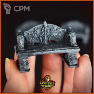 Описание картинки Парковые скамейки от Gabrigame_Terrain по цене 590руб | Свободный Рынок Миниатюр - СРМ