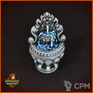 Описание картинки Фонтан пристенный от Gabrigame_Terrain по цене 310руб | Свободный Рынок Миниатюр - СРМ