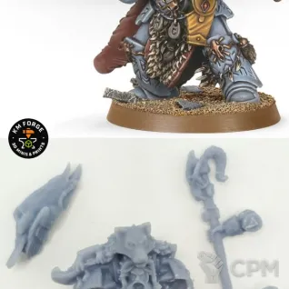 Описание картинки Njal Stormcaller in Terminator Armour от KM_Forge по цене 420руб | Свободный Рынок Миниатюр - СРМ