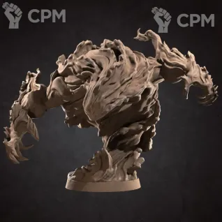 Описание картинки Элементаль Воды (Water Elemental) от Gabrigame_Print по цене 650руб | Свободный Рынок Миниатюр - СРМ