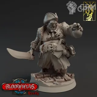 Описание картинки Огр, Матрос (Ogre, Crewman) от Gabrigame_Print по цене 630руб | Свободный Рынок Миниатюр - СРМ