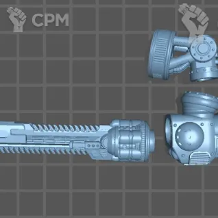 Описание картинки Armiger Close Combat Weapon  ver.1 от 3Д печать миниатюр по цене 323руб | Свободный Рынок Миниатюр - СРМ