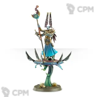 Описание картинки GAUNT SUMMONER ON DISC OF TZEENTCH от TPC по цене 880руб | Свободный Рынок Миниатюр - СРМ