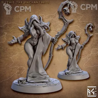 Описание картинки Иллитид, Мастер Иллюзий от Gabrigame_Print по цене 550руб | Свободный Рынок Миниатюр - СРМ