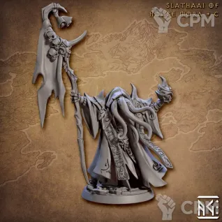 Описание картинки Иллитид, Алхун 3 от Gabrigame_Print по цене 360руб | Свободный Рынок Миниатюр - СРМ