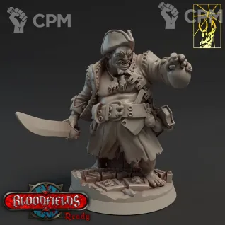 Описание картинки Огр, Матрос (Ogre, Crewman) от Gabrigame_Print по цене 630руб | Свободный Рынок Миниатюр - СРМ