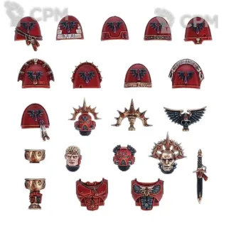 Описание картинки BLOOD ANGELS UPGRADE PACK от TPC по цене 530руб | Свободный Рынок Миниатюр - СРМ