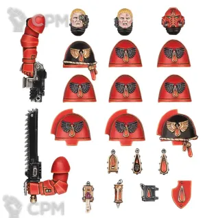 Описание картинки BLOOD ANGELS PRIMARIS UPGRADES от TPC по цене 530руб | Свободный Рынок Миниатюр - СРМ