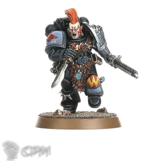 Описание картинки DRENN REDBLADE, SPACE WOLVES BLOOD CLAW от TPC по цене 480руб | Свободный Рынок Миниатюр - СРМ