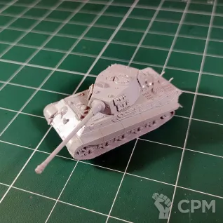Описание картинки ZV6204 Немецкий тяжёлый танк Pz. VI Ausf. B Tiger от Vault Boy по цене 298руб | Свободный Рынок Миниатюр - СРМ