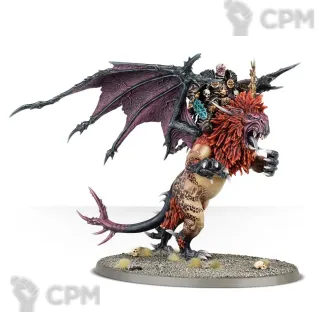 Описание картинки CHAOS LORD ON MANTICORE от TPC по цене 2 100руб | Свободный Рынок Миниатюр - СРМ