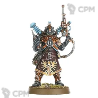 Описание картинки LARSEN VAN DER GRAUSS, A LECTRO-MAESTER TECH-PRIEST от TPC по цене 480руб | Свободный Рынок Миниатюр - СРМ