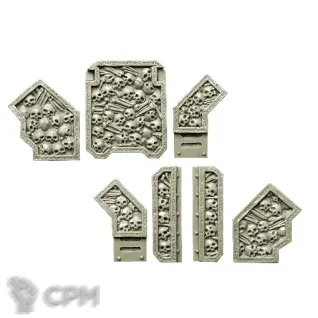 Описание картинки SKULL ORNAMENTS FOR LIGHT VEHICLES от TPC по цене 300руб | Свободный Рынок Миниатюр - СРМ
