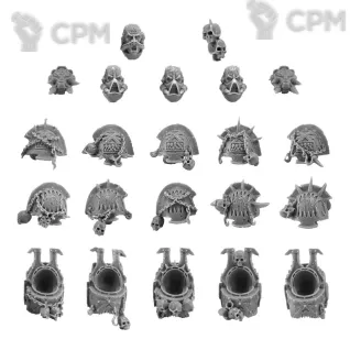 Описание картинки WORLD EATERS TERMINATORS CONVERSION SET от TPC по цене 950руб | Свободный Рынок Миниатюр - СРМ