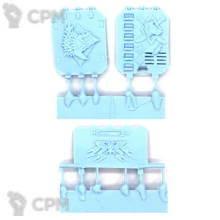 Описание картинки SPACE WOLVES LAND RAIDER DOORS от TPC по цене 370руб | Свободный Рынок Миниатюр - СРМ