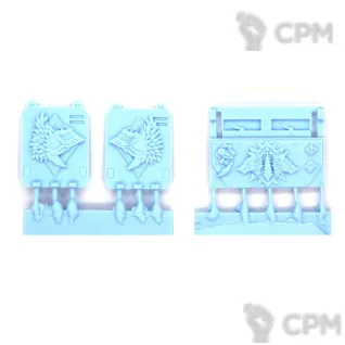 Описание картинки SPACE WOLVES RHINO DOORS AND FRONTPLATE от TPC по цене 370руб | Свободный Рынок Миниатюр - СРМ