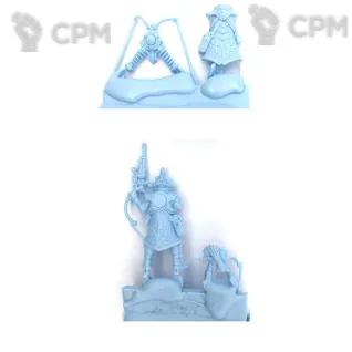 Описание картинки LARSEN VAN DER GRAUSS, A LECTRO-MAESTER TECH-PRIEST от TPC по цене 480руб | Свободный Рынок Миниатюр - СРМ