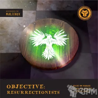 Описание картинки Malifaux Ressurectionists Schemes от TerraCutter по цене 45руб | Свободный Рынок Миниатюр - СРМ