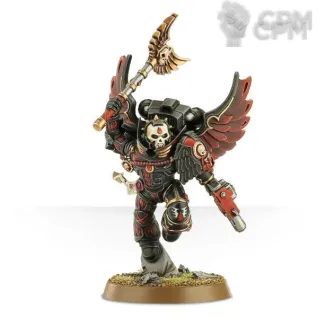 Описание картинки BLOOD ANGELS CHAPLAIN WITH JUMP PACK от TPC по цене 600руб | Свободный Рынок Миниатюр - СРМ