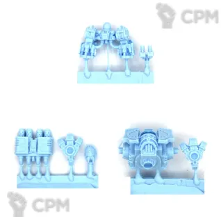 Описание картинки WORLD EATERS DREADNOUGHT CHAOS от TPC по цене 950руб | Свободный Рынок Миниатюр - СРМ