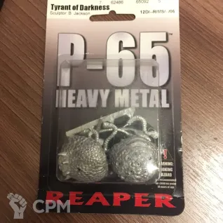 Описание картинки P-65 Heavy Metal reaper: Tyrant of Darkness от DarkyTFc по цене 1 400руб | Свободный Рынок Миниатюр - СРМ