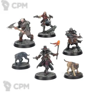 Описание картинки HEXBANE’S HUNTERS от TPC по цене 1 390руб | Свободный Рынок Миниатюр - СРМ
