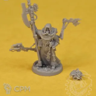 Описание картинки Titan Tech-Priest от Mechanikus Forge по цене 650руб | Свободный Рынок Миниатюр - СРМ