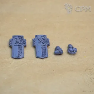 Описание картинки Deathwatch Shield от Mechanikus Forge по цене 240руб | Свободный Рынок Миниатюр - СРМ