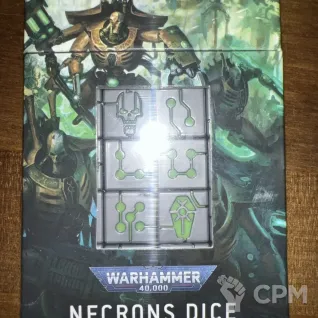 Описание картинки Necron dice set от Alternative Galaxy  по цене 17 900руб | Свободный Рынок Миниатюр - СРМ