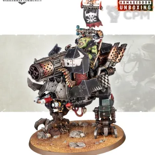 Описание картинки Big Mek Dakkarig от Miniatures Broker по цене 4 000руб | Свободный Рынок Миниатюр - СРМ