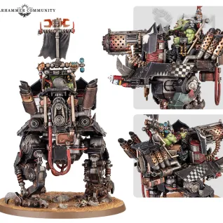Описание картинки Big Mek Dakkarig от Miniatures Broker по цене 4 000руб | Свободный Рынок Миниатюр - СРМ