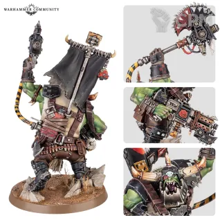 Описание картинки Warboss от Miniatures Broker по цене 1 500руб | Свободный Рынок Миниатюр - СРМ