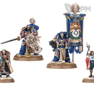 Описание картинки CAPTAIN TITUS &amp; THE WARDENS OF ULTRAMAR от Магазин Хобби по цене 7 500руб | Свободный Рынок Миниатюр - СРМ