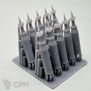 Описание картинки 1:35 снаряды НАТО 120 MM G151 TPCSDS-T от Бюро миниатюр по цене 650руб | Свободный Рынок Миниатюр - СРМ