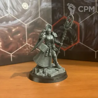 Описание картинки Knight Arcanum от Void_wanderer по цене 900руб | Свободный Рынок Миниатюр - СРМ