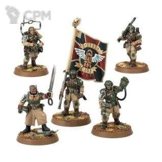 Описание картинки Cadian command + shock troops + hells last от Light Cellar по цене 5 100руб | Свободный Рынок Миниатюр - СРМ