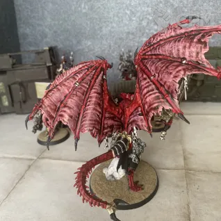 Описание картинки Heretic Astartes Daemon Prince от West_Hunter по цене 3 500руб | Свободный Рынок Миниатюр - СРМ